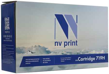 Картридж лазерный NV Print NV-719H (719H), 6400 страниц, совместимый, для Canon i-SENSYS LBP-6300 / 6650, MF5840 / 5880 / 5940 / 5980