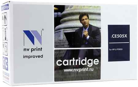 Картридж лазерный NV Print NV-CE505X (05X/CE505X), черный, 6500 страниц, совместимый для LaserJet P2055 / P2055d / P2055dn 970720124