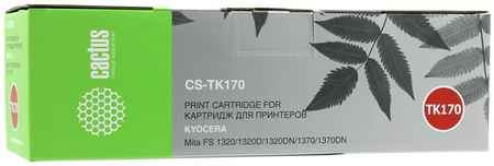 Картридж лазерный Cactus CS-TK170 (TK-170), черный, 7200 страниц, совместимый, для Kyocera FS-1320D, FS-1320DN, FS-1370DN, ECOSYS P2135dn 970749104