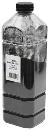 Тонер Tomoegawa, бутыль 537 г, черный, совместимый для Sharp AR-5316/5320/5516/5520/5618/5620/5623 (991221490301) 9708409877