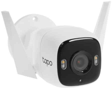 IP-камера TP-Link Tapo C320WS 3.18мм, уличная, корпусная, 4Мпикс, CMOS, до 2560x1440, до 15 кадров/с, ИК подсветка 30м, WiFi, -20 °C/+45 °C