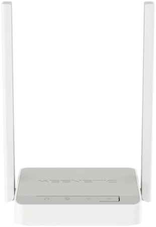 Wi-Fi роутер Keenetic Start, 802.11a/b/g/n, 2.4 ГГц, до 300 Мбит/с, LAN 3x100 Мбит/с, WAN 1x100 Мбит/с, внешних антенн: 2 (KN-1112) 9708436003