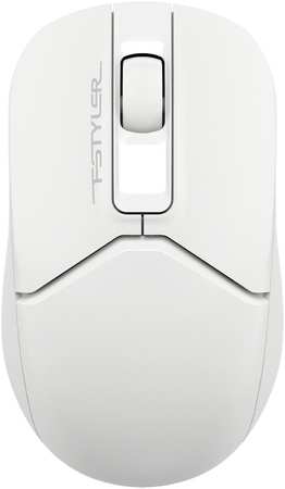 Мышь беспроводная A4Tech Fstyler FG12S, 1200dpi, оптическая светодиодная, USB, белый (FG12S White) 9708437518