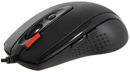 Мышь проводная A4Tech X-710BK, 2000dpi, оптическая светодиодная, USB, черный 970846020