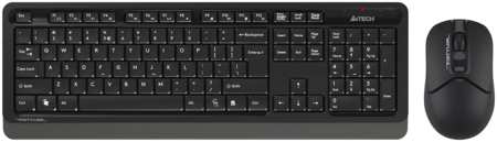 Клавиатура + мышь A4Tech Fstyler FG1012, беспроводная, USB, черный (FG1012 BLACK) 9708465098
