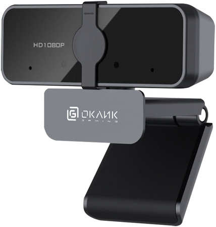 Вебкамера OKLICK OK-C21FH, 2 MP, 1920x1080, встроенный микрофон, USB 2.0, (1455507)