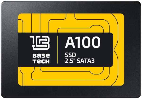 Твердотельный накопитель (SSD) BaseTech 1Tb A100, 2.5″, SATA3 (SSDBTA1001TB) Bulk (OEM) 9708605352