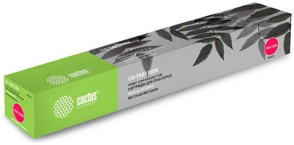 Набор картриджей лазерный Cactus CS-TK8115BK/M/Y/C, цветной, 4 шт., совместимый для Kyocera Ecosys M8124cidn/M8130cidn
