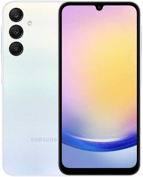 Смартфон Samsung Galaxy A25 5G, 6.5″ 1080x2340 Super AMOLED, Samsung Exynos 1280, 6Gb RAM, 128Gb, 3G/4G/5G, NFC, Wi-Fi, BT, 3xCam, 2-Sim, 5000 мА?ч, USB Type-C, Android 14, голубой (SM-A256ELBDMEA) 9708616324