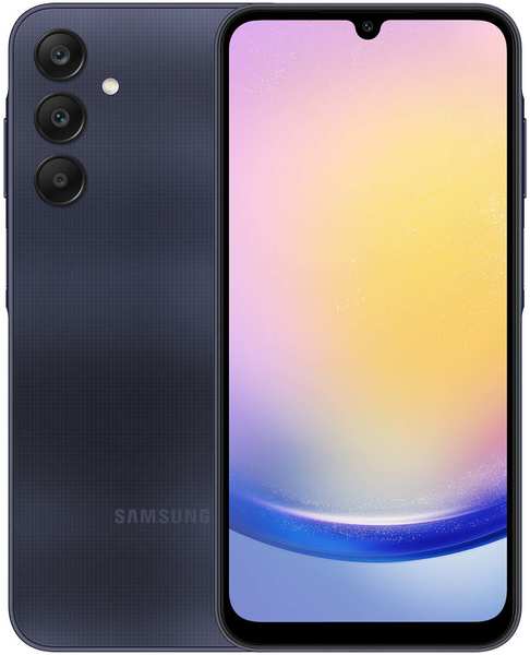 Смартфон Samsung Galaxy A25 5G, 6.5″ 1080x2340 Super AMOLED, Samsung Exynos 1280, 8Gb RAM, 256Gb, 3G/4G/5G, NFC, Wi-Fi, BT, 3xCam, 2-Sim, 5000 мА?ч, USB Type-C, Android 14, синий (SM-A256EZKHMEA) 9708616326
