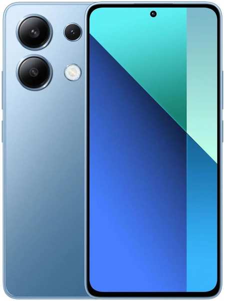 Смартфон Xiaomi Redmi Note 13, 6.67″ 2400x1080 AMOLED, Qualcomm Snapdragon 685, 8Gb RAM, 128Gb, 3G/4G, NFC, Wi-Fi, BT, 3xCam, 2-Sim, 5000 мА?ч, USB Type-C, Android 13, (52899/MZB0FXZRU)