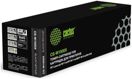 Картридж лазерный Cactus CS-W1500X (150X/W1500X), черный, 2000 страниц, совместимый для LJ M111a/LJ M111w/MFP M141a/MFP M141w 9708644608