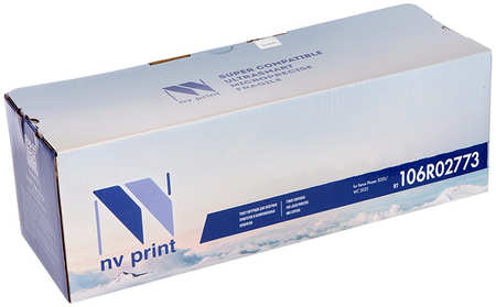 Набор картриджей лазерный NV Print NV-106R02773-4 (106R02773), черный, 1500 страниц, 4 шт., совместимый для Xerox WorkCentre 3025/Phaser 3020 9708664433