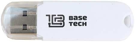 Флешка 8Gb USB 2.0 Basetech BS2, (BS2-8GB-WH)