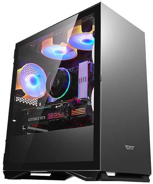 Корпус darkFlash DLM22, mATX, Mini-Tower, USB 3.0, без БП (DLM22-BK)