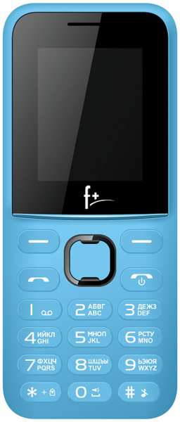 Мобильный телефон F+ F170L, 1.77″ 160x128 TFT, Unisoc SC8955, BT, 2-Sim, 600 мА·ч, micro-USB, голубой (F170L Light Blue) 9708683389