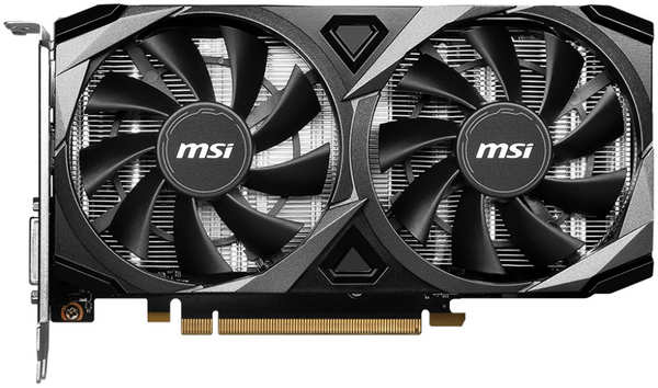 Видеокарта MSI NVIDIA GeForce RTX 3050 VENTUS 2X XS 8G OC, 8Gb DDR6, 128 бит, PCI-E, DVI, HDMI, DP, Retail (RTX 3050 VENTUS 2X XS 8G OC) 9708684274