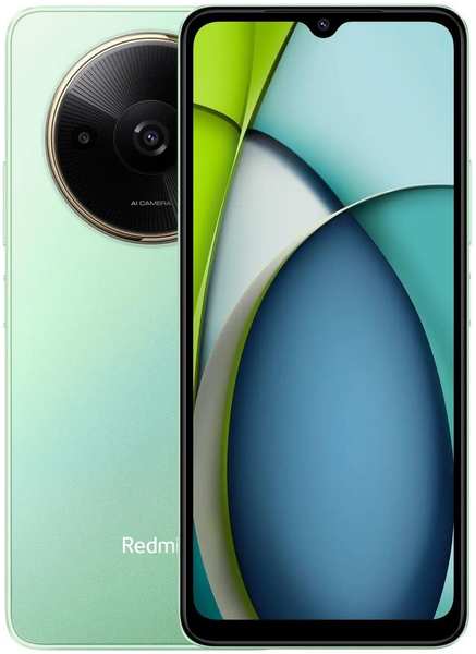 Смартфон Xiaomi Redmi A3x, 6.71″ 720x1650 IPS, Unisoc Tiger T603, 3Gb RAM, 64Gb, 3G/4G, Wi-Fi, BT, 2xCam, 2-Sim, 5000 мА?ч, USB Type-C, Android 14 (Go Edition), зеленый (55945) 9708746718