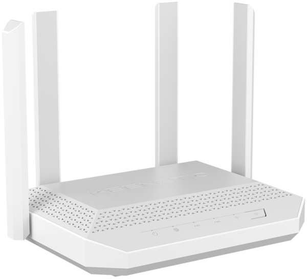 Wi-Fi роутер Keenetic Giga, 802.11a/b/g/n/ac/ax, 2.4 / 5 ГГц, до 2.98 Гбит/с, LAN 4x1 Гбит/с, WAN 1x2.5 Гбит/с, внешних антенн: 4, 1xUSB 2.0, 1xUSB 3.0 (KN-1012) 9708788427