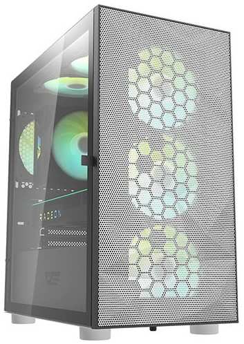 Корпус darkFlash DLM21 MESH, mATX, Mini-Tower, USB 3.0, без БП (DLM21-WH)