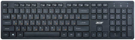 Клавиатура проводная Acer OKW122, мембранная, USB, (ZL.KBDEE.00C)