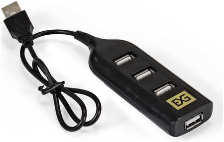 USB-концентратор Exegate DUB-42, 4xUSB 2.0, черный (EX293976RUS) 9708832528