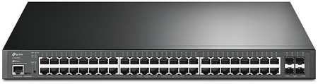 Коммутатор TP-Link JetStream TL-SG3452XP, управляемый, кол-во портов: 48x1 Гбит/с, кол-во SFP/uplink: SFP+ 4x10 Гбит/с, установка в стойку, PoE: 48x30 Вт (макс. 500 Вт) (TL-SG3452XP) 9708848805