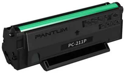 Картридж лазерный Pantum PC-211P, черный, 1600 страниц, оригинальный для Pantum P2200/2500/M6500/6550/6600 с чипом 9708850574