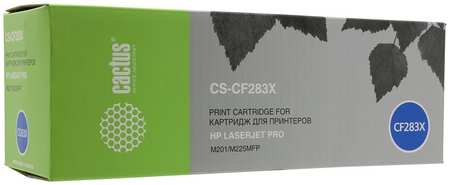 Набор картриджей лазерный Cactus CS-CF283X (CF283X), 2200 страниц, 15 шт., совместимый для LaserJet Pro M201n / M201dw / M225dn / M225dw