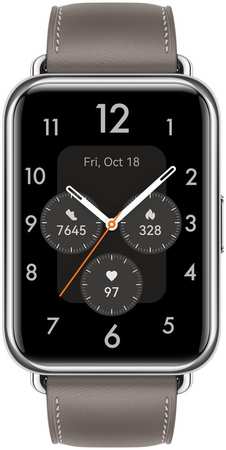 Смарт-часы Huawei FIT 2 Classic Edition, 1.74″ Amoled, серый/коричневый (YDA-B19V/55029266) 9708866045
