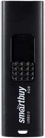 Флешка 8Gb USB 3.0 SmartBuy Fashion SB008GB3FSK, черный (SB008GB3FSK) 9708878256