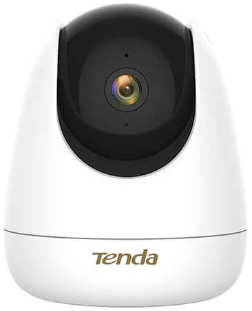 IP-камера TENDA CP7 4мм, настольная, поворотная, 4Мпикс, CMOS, до 2560x1440, до 15кадров/с, ИК подсветка 12м, WiFi, -10 °C/+50 °C, белый 9708887144