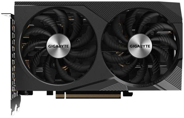 Видеокарта GIGABYTE NVIDIA GeForce RTX 3060 WINDFORCE OC, 12Gb DDR6, 192 бит, PCI-E, 2HDMI, 2DP, Retail (GV-N3060WF2OC-12GD 2.0) 9708894826