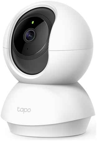 IP-камера TP-Link Tapo C200 4мм, корпусная, поворотная, 2Мпикс, CMOS, до 1920x1080, до 15кадров/с, ИК подсветка 9м, Wi-Fi, 0 °C/40 °C, белый 970904720