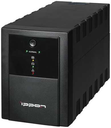 ИБП Ippon Back Basic 2200, 2200 В·А, 1.32 кВт, EURO, розеток - 4, USB, черный (1108028) 970921811