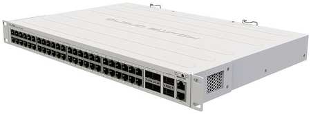 Коммутатор MikroTik Cloud Router Switch 354-48G-4S+2Q+RM, управляемый, кол-во портов: 48x1 Гбит/с, SFP+ 4x10 Гбит/с, кол-во SFP/uplink: QSFP+ 2x40 Гбит/с, установка в стойку (CRS354-48G-4S+2Q+RM) 970923045