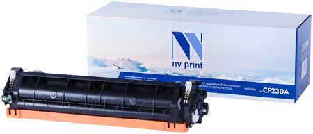 Картридж лазерный NV Print NV-CF230AT (30A/CF230A), черный, 1600 страниц, совместимый, для LJP M227fdn/ M227fdw/ M227sdn/ M203dn/ M203dw с чипом 970928720