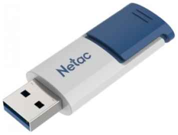 Флешка 16Gb USB 3.0 Netac U182, белый/синий (NT03U182N-016G-30BL) 970930174