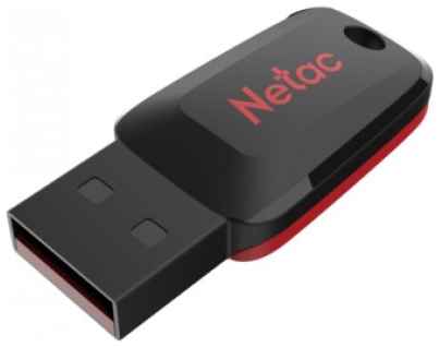 Флешка 64Gb USB 2.0 Netac U197, черный/красный (NT03U197N-064G-20BK) 970930257