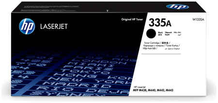 Картридж лазерный HP 335A/W1335A, черный, 7400 страниц, оригинальный для HP LaserJet MFP M438n/M442dn/M443nda 970930661