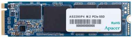 Твердотельный накопитель (SSD) Apacer 256Gb AS2280P4, 2280, M.2, NVMe (AP256GAS2280P4-1) Retail 970934192