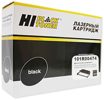 Драм-картридж (фотобарабан) лазерный Hi-Black HB-101R00474 (101R00474), черный, 10000 страниц, совместимый, для Xerox Phaser 3052/3260/WC 3215/3225 970941455