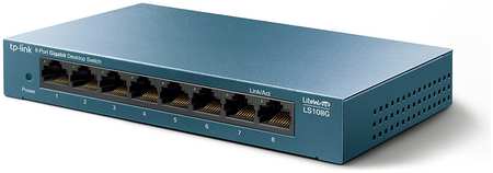 Коммутатор TP-LINK LS108G, кол-во портов: 8x1 Гбит/с (LS108G) 970943051