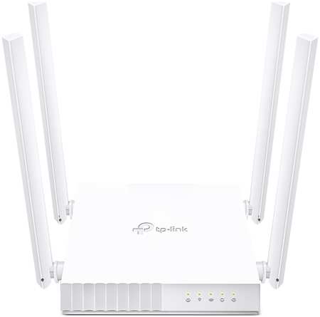 Wi-Fi роутер TP-LINK Archer C24, 802.11a/b/g/n/ac, 2.4 / 5 ГГц, до 733 Мбит/с, LAN 4x100 Мбит/с, WAN 1x100 Мбит/с, внешних антенн: 4 (AC750) 970959498