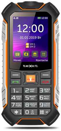 Мобильный телефон teXet TM-530R, 2.4″ IPS, 32Mb, 2-Sim, 3500 мА·ч, micro-USB, черный 970975821