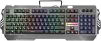 Клавиатура проводная Defender Renegade GK-640DL, мембранная, подсветка, USB, серый (45640)