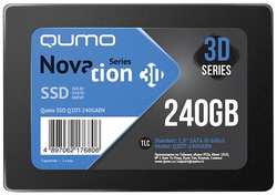 Твердотельный накопитель (SSD) Qumo 240Gb Novation, 2.5″, SATA3 (Q3DT-240GAEN)