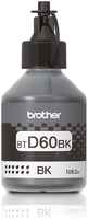 Чернила Brother BT-D60BK, 108 мл, черный, оригинальные для Brother DCPT310 / 510W / 710W (BTD60BK)