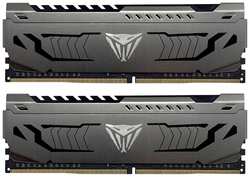 Комплект памяти DDR4 DIMM 16Gb (2x8Gb), 3200MHz, CL16, 1.35 В, Patriot Memory, V Steel (PVS416G320C6K)