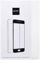Защитное стекло 3D Activ Clean Line для смартфона Huawei Y6 2019/Honor 8A Full Screen, с черной рамкой (101412)